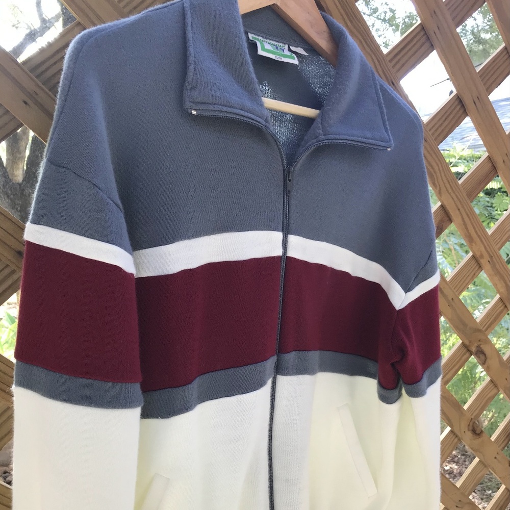 Vintage Winning Ways Zip up sweater